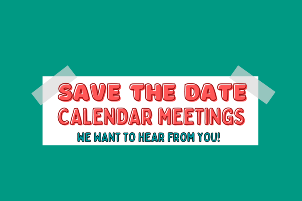 Save the Date - Calendar Meetings