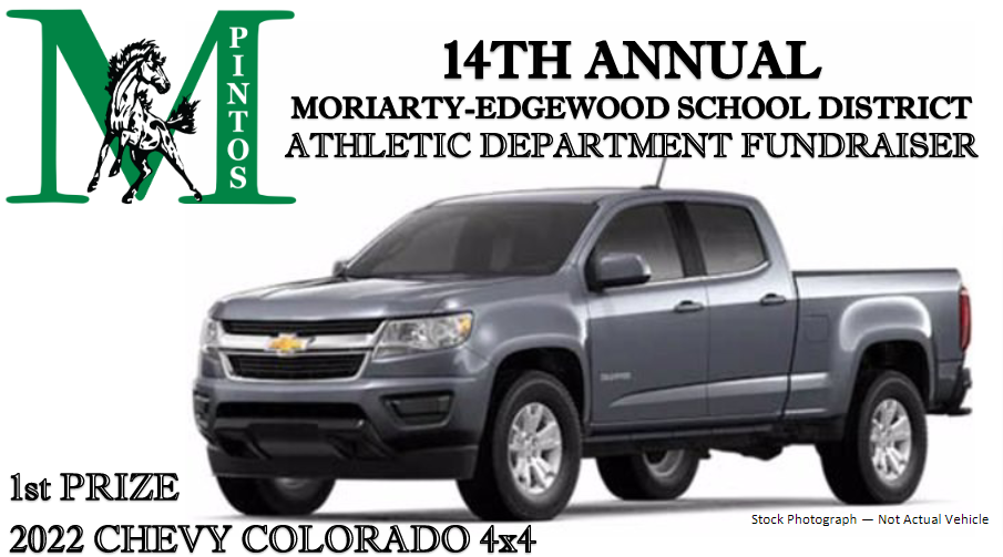 14th Annual Athletic Department Fundraiser - 1st Prize 2022 Chevy Colorado 4x4