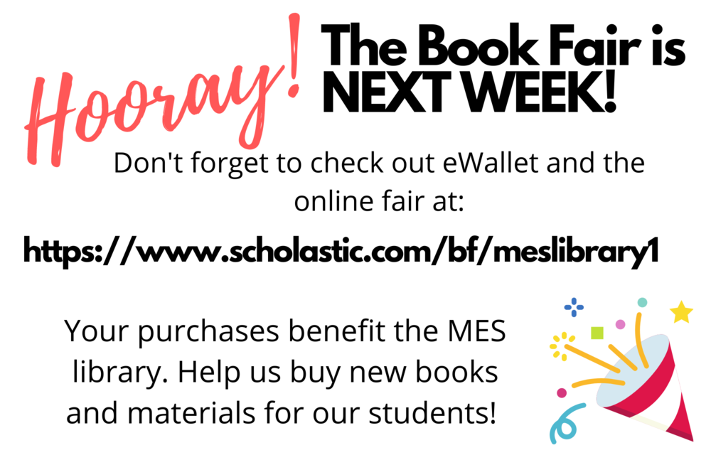 MES Book Fair | Moriarty Elementary