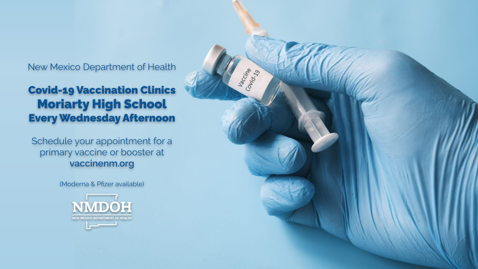 Covid-19 Vaccine Clinics at MHS on Wednesdays