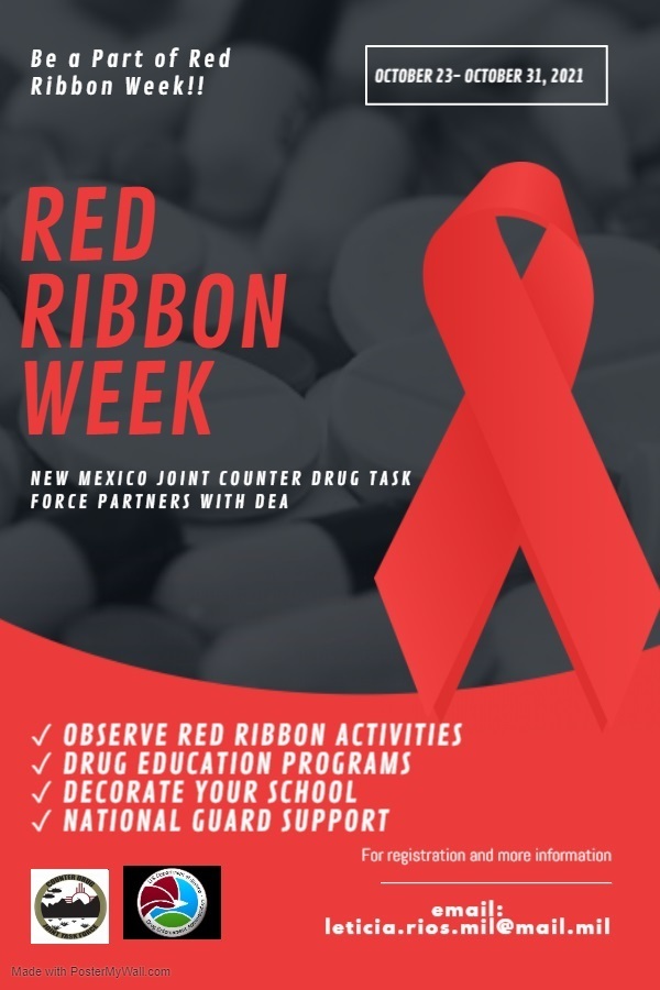  Red Ribbon Week - October 25- October 31